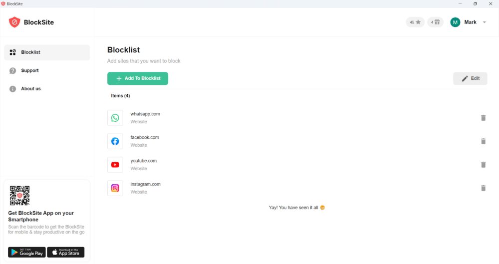 blocklist