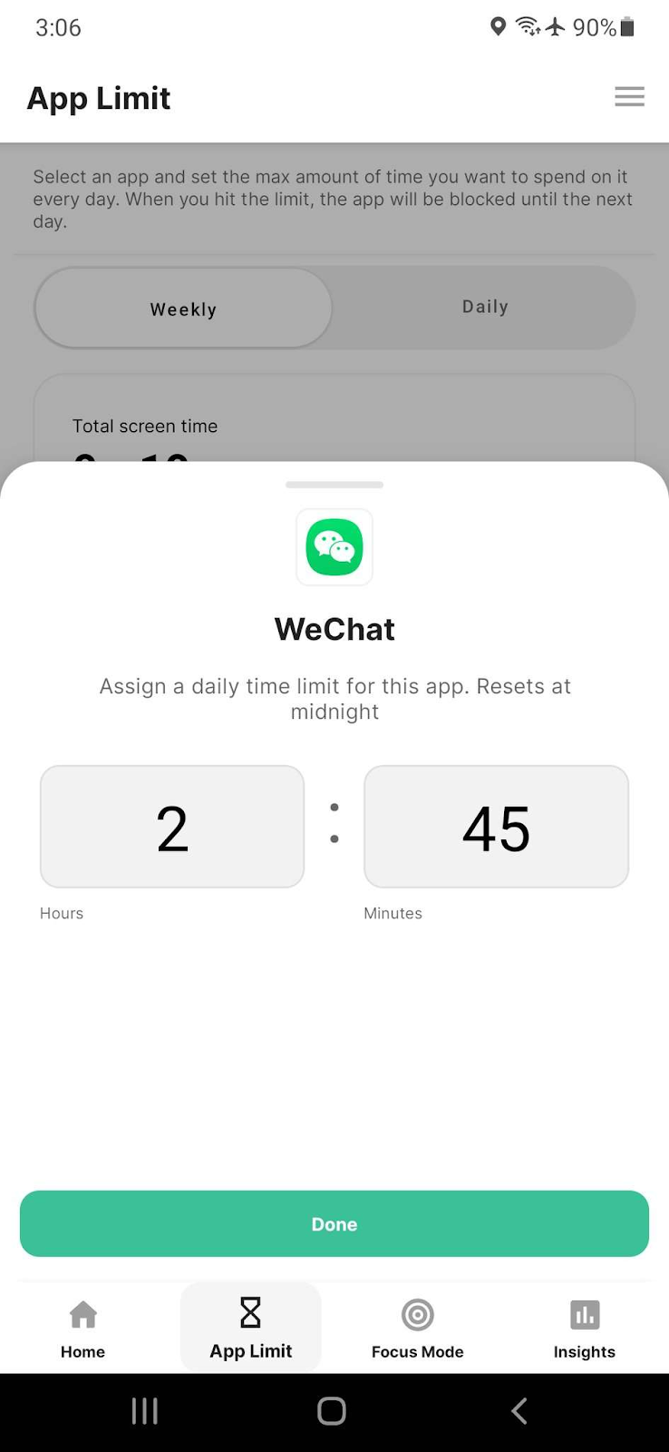 Scheduling Feature